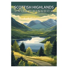 비즈포유 세계 유명 여행지 일러스트 아트포스터 P27