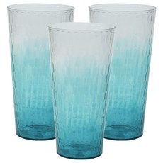 Astelblanc 透明雙色多色花瓶 3件組