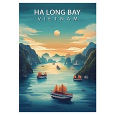 비즈포유 세계 유명 여행지 일러스트 아트포스터 P21