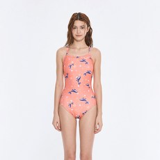 아크시 여성용 버블 웨일 원피스형 수영복 AKOW-028