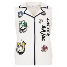 까스텔바작 여성용 변형 카라 풀오픈 상의 BGDMSV703