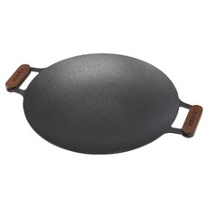 코베아 프라임 라운드 전골 그리들 37cm, 블랙, 1개