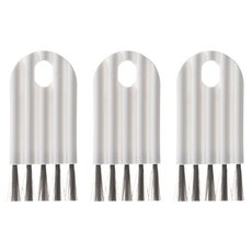 오브제크 다기능 틈새 청소 브러쉬, 화이트, 3개