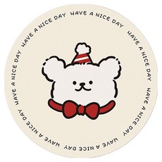 에어로 기분 좋아지는 홈카페 컵 매트, 6, 1개