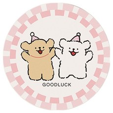 에어로 기분 좋아지는 홈카페 컵 매트, 8, 1개