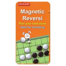 Joy Kids 鐵盒磁性桌遊 黑白棋 奧賽羅, 1個