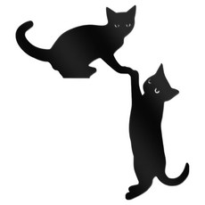 던전스트디오 귀여운 고양이 캐릭터 벽 스위치 커버, 1