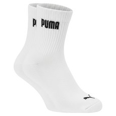 PUMA Fashion字樣 半統襪 BB159001, 白色, 1個