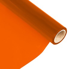 PVC 透明彩色膜 橘色 0.2T