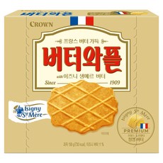 버터와플 이즈니, 1개, 158g