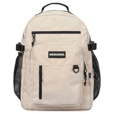NEIKIDNIS 男女通用 Travel Plus 後揹包, 淺米色