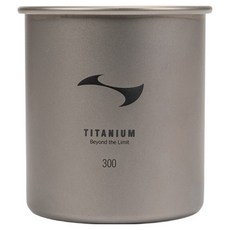 코베아 티타늄 싱글 머그 300, 실버, 1개