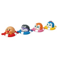 ANPANMAN 麵包超人 一起玩水吧！麵包超人洗澡玩樂組, 混和顏色, 1套