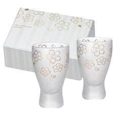 ADERIA 日本製 金彩櫻花酒杯/清酒杯對杯組 100ml, 1套