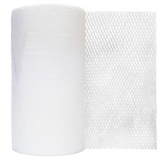 튼튼틈 벌집 허니 페이퍼롤 포장지 380mm x 250m TTTPR-38250W, White, 1개