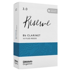 D'Addario Organic Reserve Bb單簧管簧片 法式切工 592791 10片