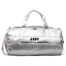 MOINI 休閒健身運動手提包/瑜伽游泳旅行包 干濕分離設計 獨立鞋位, 銀色, 1個