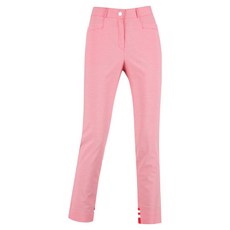 luxgolf 女款後鬆緊帶圖案褲腳羅紋高爾夫褲 BMU25M226W