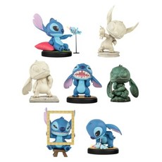 BEAST KINGDOM 野獸國 史迪奇美術館系列 盲盒套組 MEA-045, 6個