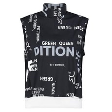 GreenQueen 女款 Lux Golf 高領兔子字母無袖內搭衣 GQ25M304W