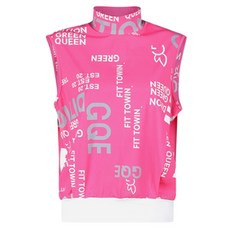 GreenQueen 女款 Lux Golf 高領兔子字母無袖內搭衣 GQ25M304W