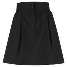 luxgolf 女款腰帶鬆緊百褶褲裙 MDG25M102W