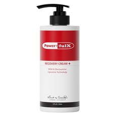 PowerfulX 勁能MSM按摩霜, 500ml, 1個