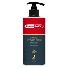 PowerfulX 人蔘MSM按摩霜, 500ml, 1個