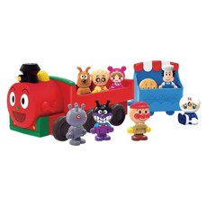 BANDAI 我的第一個麵包超人趣味小屋人偶組 SL人與8個夥伴們, 混和顏色, 1套