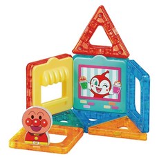 ANPANMAN 麵包超人 趣味學習拼拼磁貼入門組, 1套, 8片