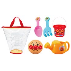 ANPANMAN 麵包超人 繽紛可攜式沙堆組, 混和顏色, 350g, 1套