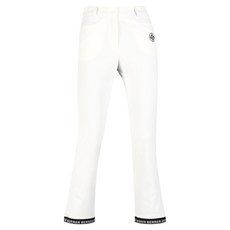 miwoo golf 女款 Luxe Golf 羅紋腰帶提花褲腳靴型高爾夫褲 MW25M224W