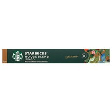 STARBUCKS 星巴克 House Blend 膠囊咖啡 Nespresso咖啡機適用, 5.2g, 10入, 1盒