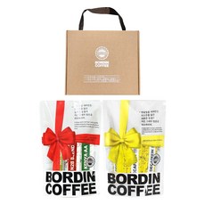 (주)보르딘에프엔비 콜드브루 파우치 커피 일반 30ml x 12종 + 디카페인 30ml x 12p + 선물용케이스 세트, 1세트