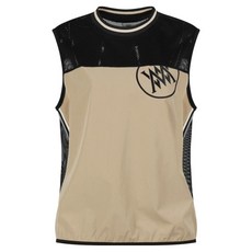 miwoo golf 女款 Lux Golf 圓領梭織拼接網眼背心 MW25M514W