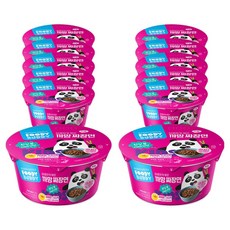 푸디버디 까망짜장면 컵, 91g, 12개