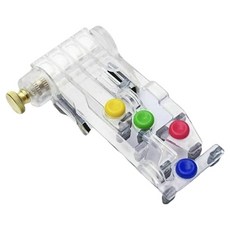 Soom Music 吉他和絃輔助器 入門者和絃鏈 手指練習工具 D型 透明