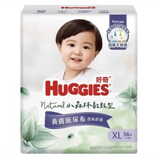 HUGGIES 好奇 小森林黏貼型紙尿褲/尿布 12kg以上 30839, 特大碼 (XL), 36片