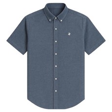 BEVERLY HILLS POLO CLUB 比佛利保羅 男士經典鈕扣領短袖襯衫
