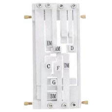 Soom Music 吉他和絃輔助器 入門者和絃鏈 手指練習工具 C型 白色