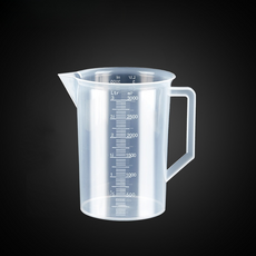 레몽크리프 PP 플라스틱 계량컵 비커, 1개, 3000ml