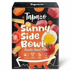Tapazo 特百滋 主廚捏捏蛋 離乳後全齡犬用 餐包 2 炙烤番茄牛, 240g, 1個, 鮮雞蛋 + 雞高湯 + 鮮牛肉 + 番茄