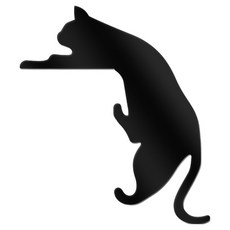 던전스트디오 귀여운 고양이 캐릭터 벽 스위치 커버 인테리어 포인트 스티커, 5