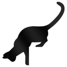 던전스트디오 귀여운 고양이 캐릭터 벽 스위치 커버 인테리어 포인트 스티커, 11