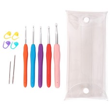 미스티코티타 초보 스타터 뜨개질 코바늘 5종 세트, 1세트