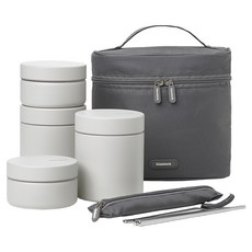 Glasslock 格拉氏洛克 Cheftopf Mono 保溫便當組 1.36L