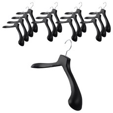 Codis 男士用加厚夾克衣架, 14個, 黑色