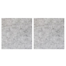 탑피아 소음방지 흡음판 30 x 30 cm 2p + 벨크로 접착 테이프 세트, 라이트 그레이(흡음판), 1세트