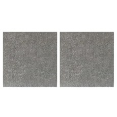 탑피아 소음방지 흡음판 30 x 30 cm 2p + 벨크로 접착 테이프 세트, 다크 그레이(흡음판), 1세트