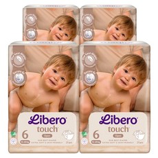 Libero 麗貝樂 Touch 黏貼型紙尿褲 男女通用, 108張, 6階段